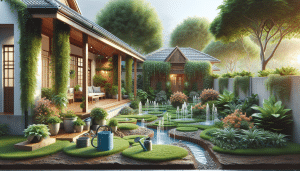 water saving home garden